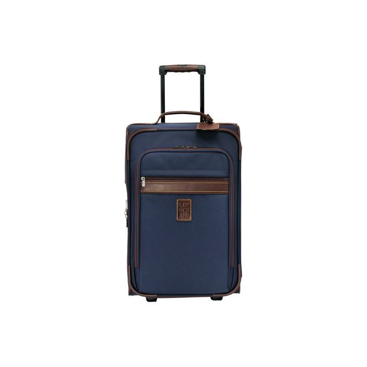 Valises Longchamp Cabin Tela Bleu | 82170-XOVW