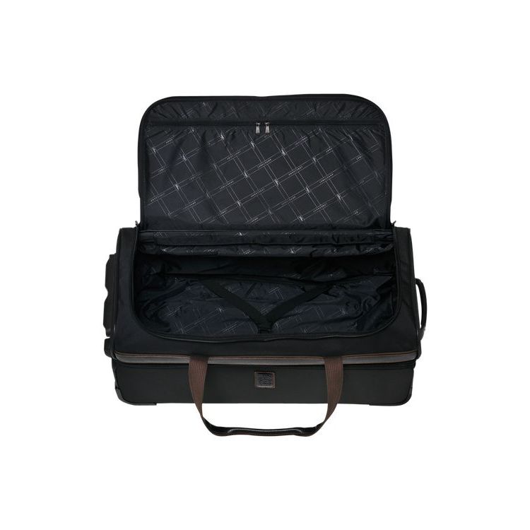 Wheeled Duffle Bags Longchamp Tela Noir | 13806-HFYN