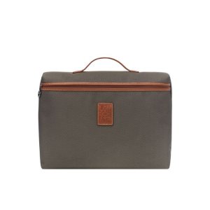 Porte-Documents Longchamp Briefcase S Tela Marron | 29134-AXEC