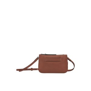 Sac Mini Longchamp Cuir Marron | 21754-ZCFI