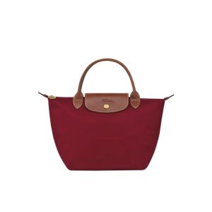 Sac À Main Longchamp S Recycled canvas Rouge | 51847-FONZ