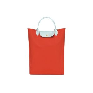 Sac À Main Longchamp Tela Orange | 59216-KDGI