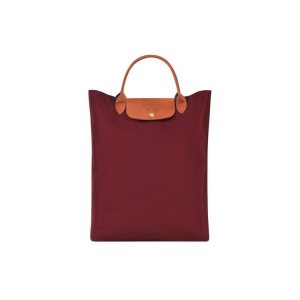 Sac À Main Longchamp Tela Rouge | 85216-PNTK