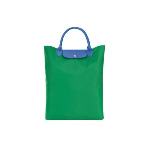 Sac À Main Longchamp Tela Vert | 02389-ZHNU