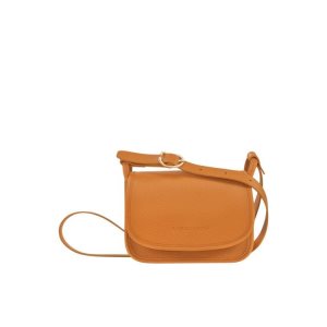 Sacs Crossbody Longchamp S Saffron Cuir Orange | 51248-MCLS