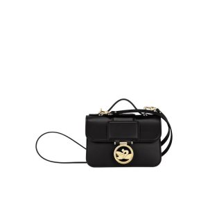 Sacs Crossbody Longchamp Xs Cuir Noir | 37819-ZVLJ