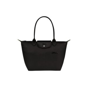 Sacs À Bandoulière Longchamp S Recycled canvas Noir | 83125-BXTI